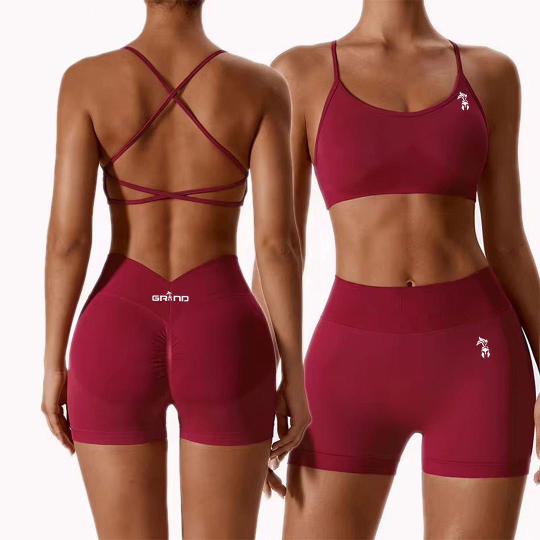 Crimson Ember Bra