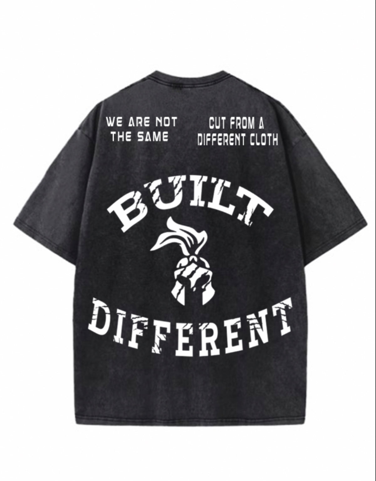 Built Different Lion Tee - Vintage Wash