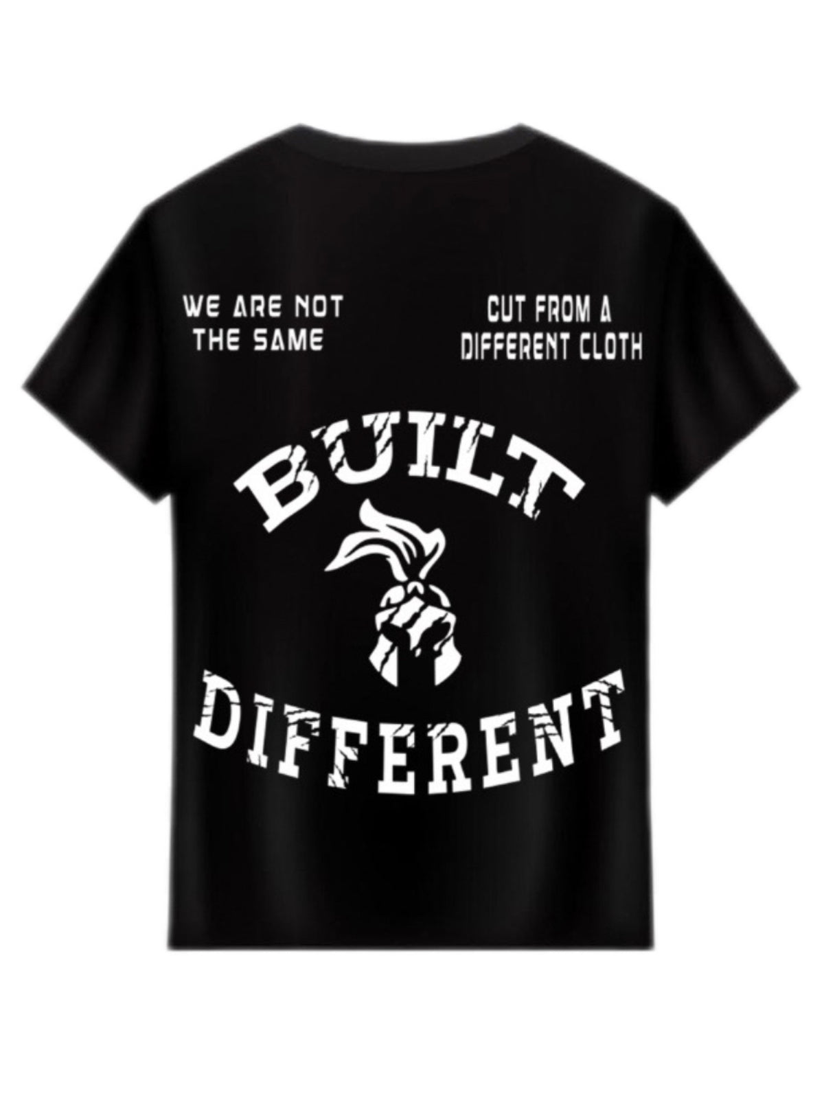 Built Different Lion Tee - Black