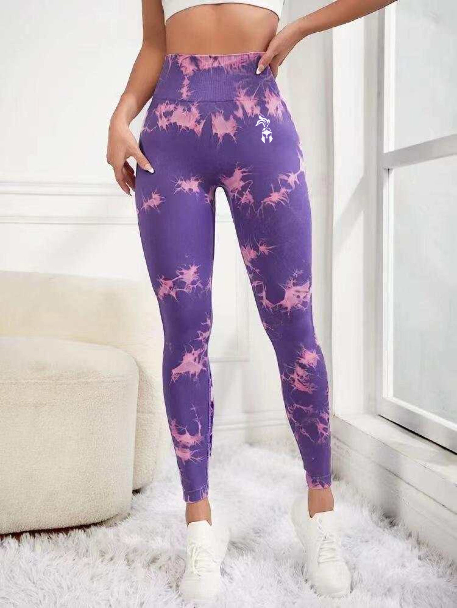 Purple Splash leggings – Built For The Grind