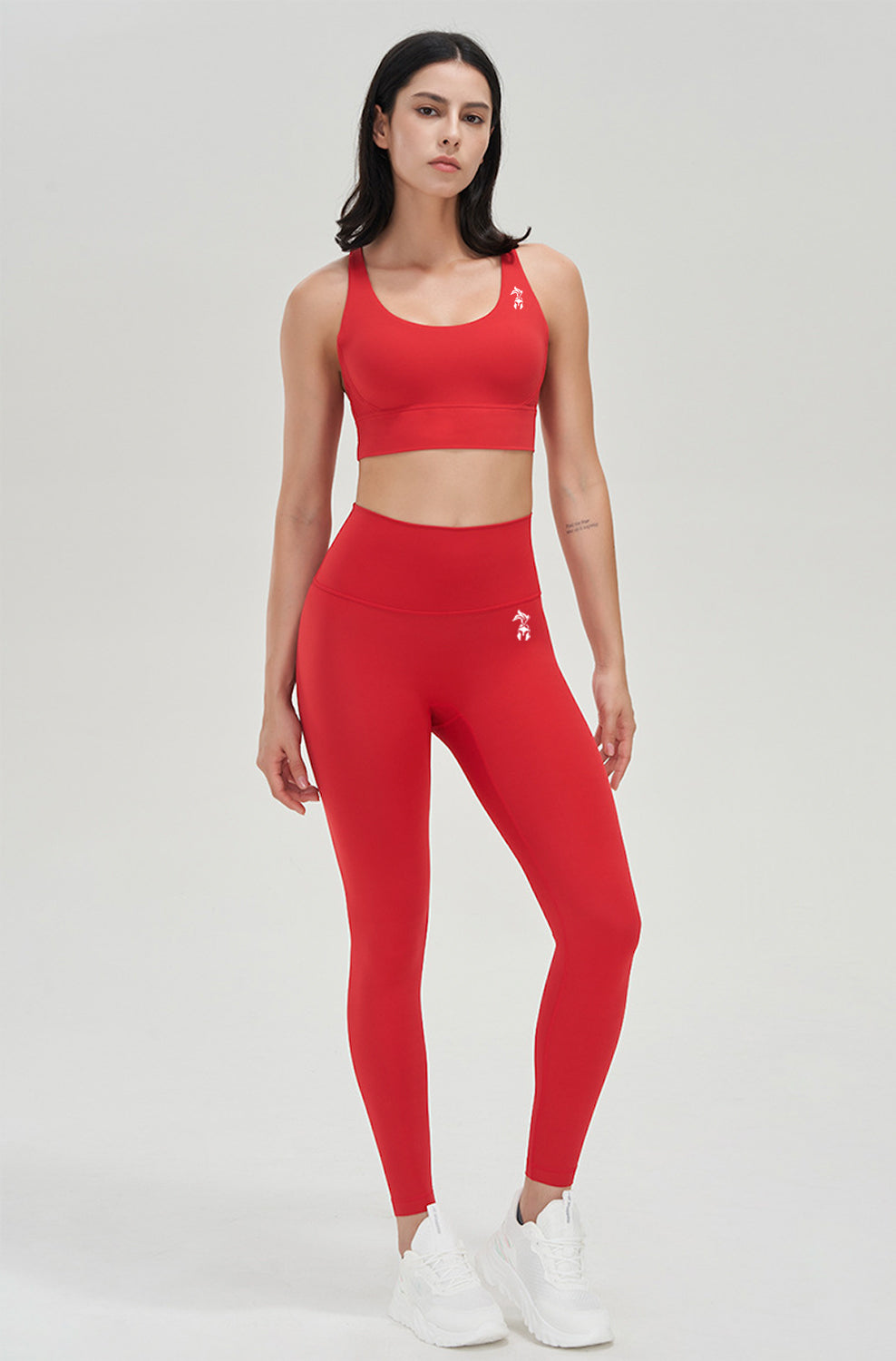 Core Red Sports Bra
