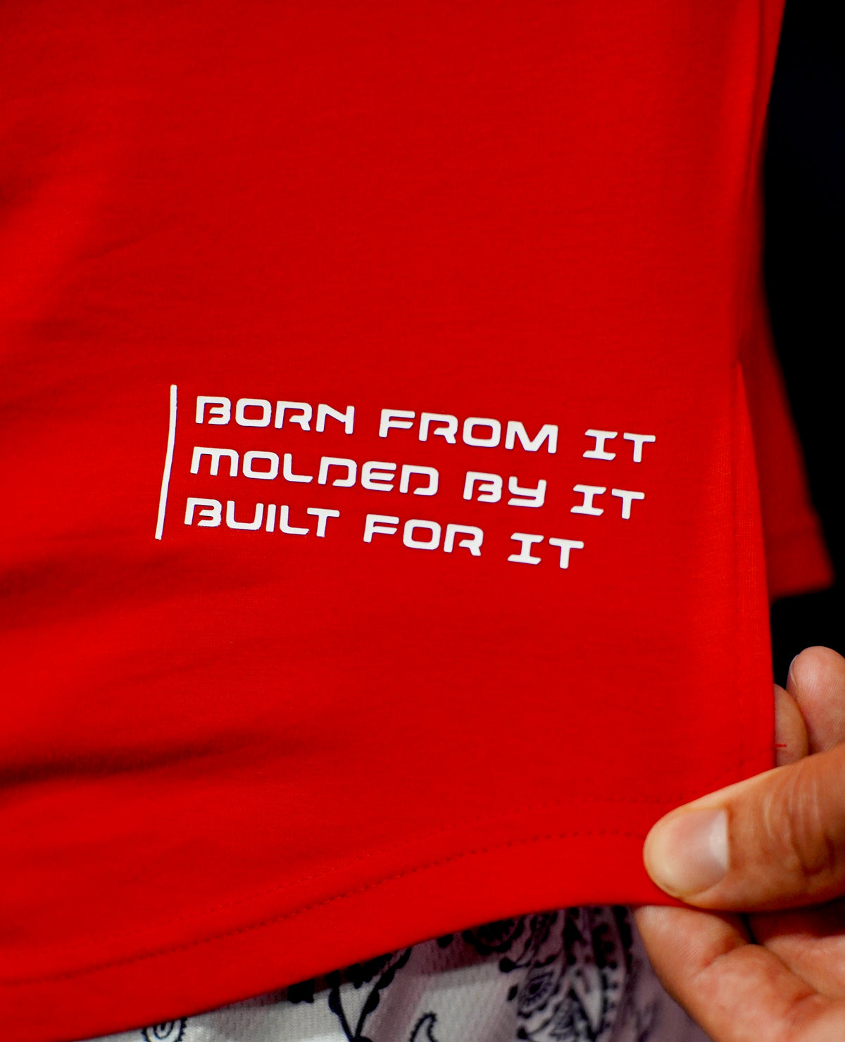 Red | Athleisure Tee