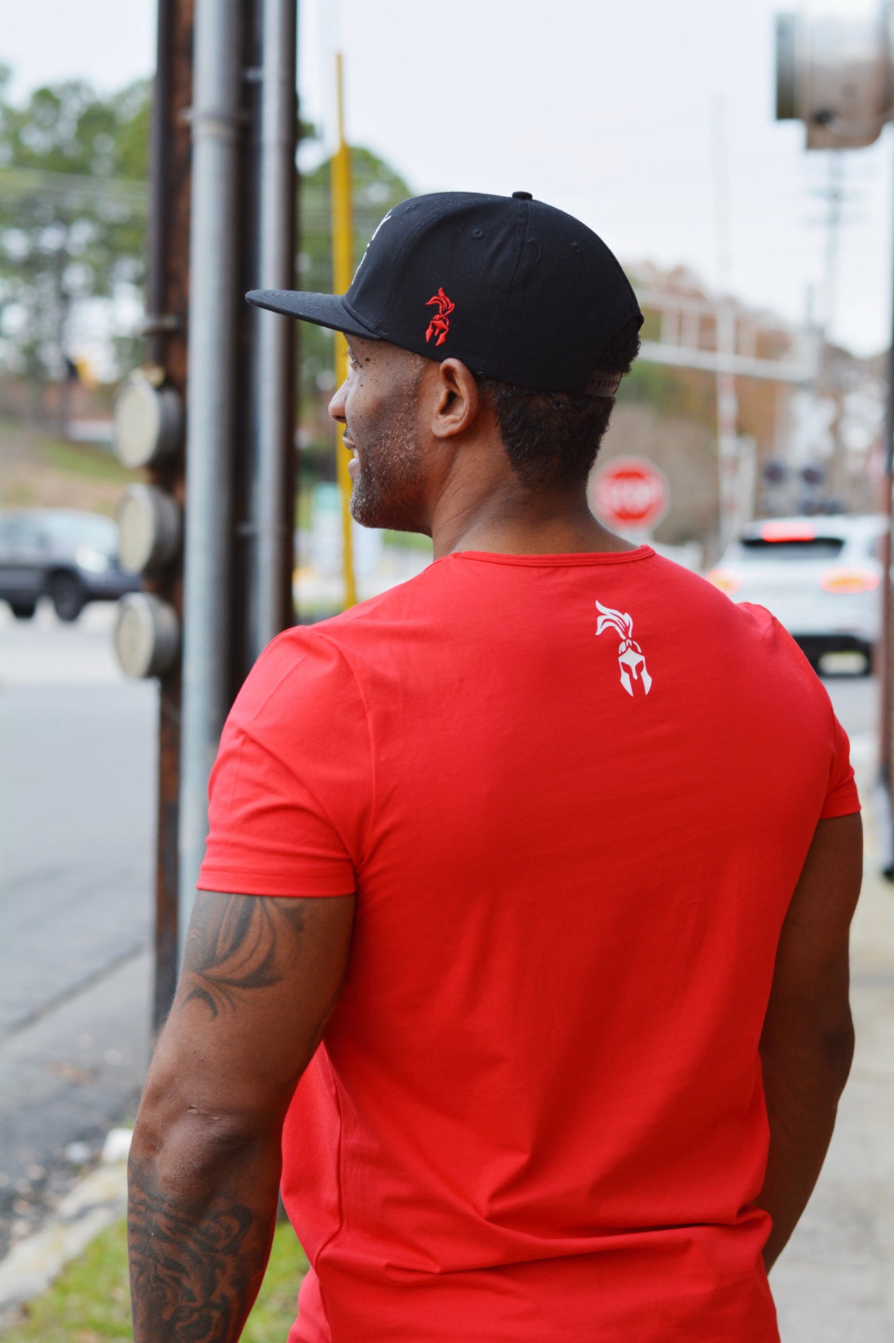 Red | Athleisure Tee