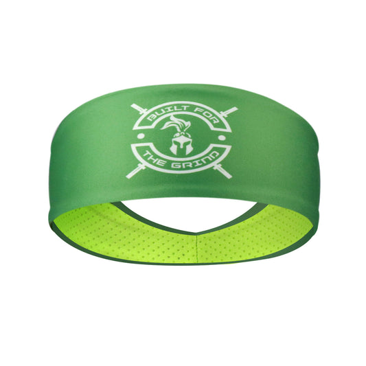 Celtic green headband
