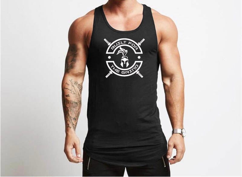 Black Athletic Tank Top