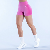 Pink SculptFlex Seamless Shorts