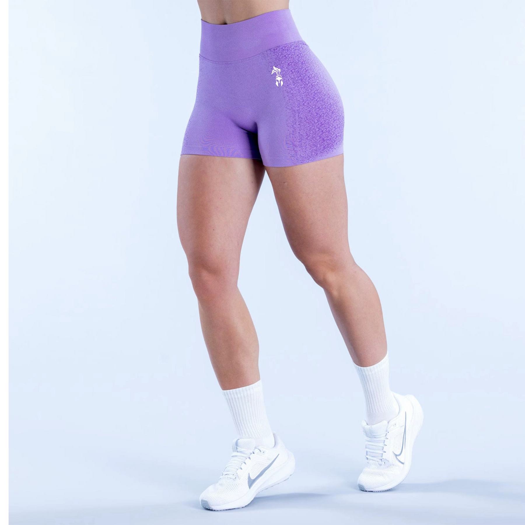 Purple SculptFlex Seamless Shorts