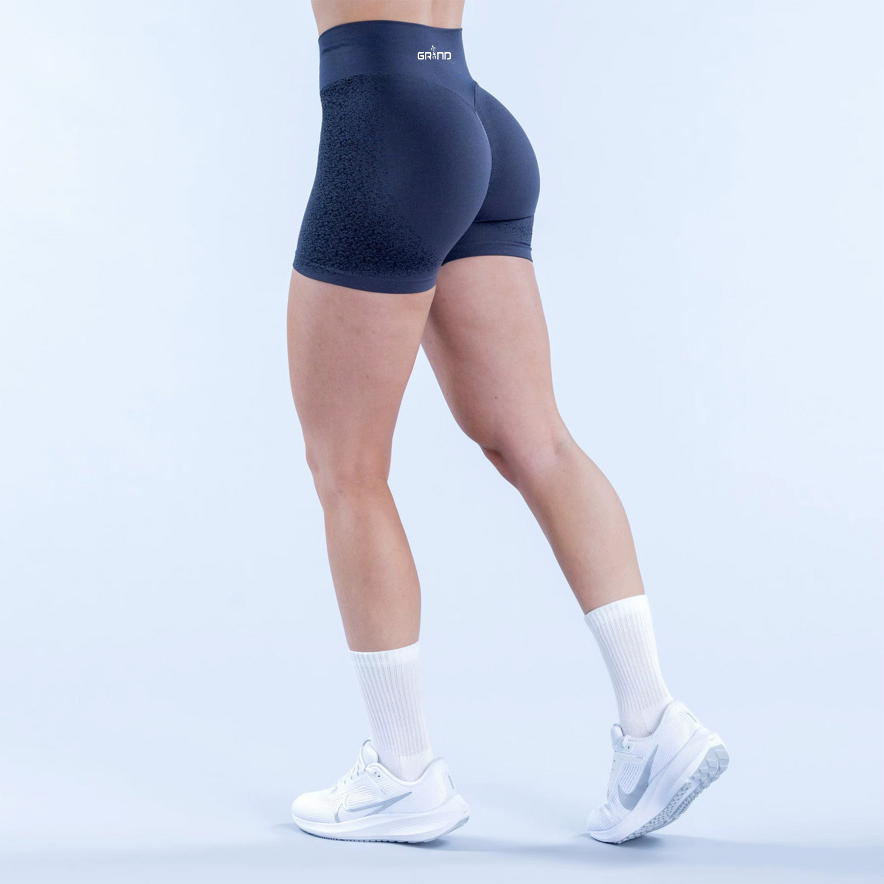 Black SculptFlex Seamless Shorts