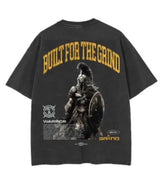 No Retreat No Surrender Ash Washed Tee
