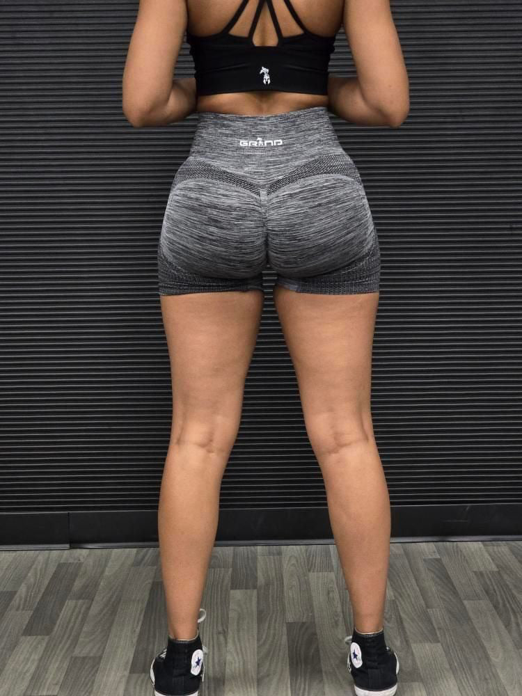 Grey Womens Athletic Shorts