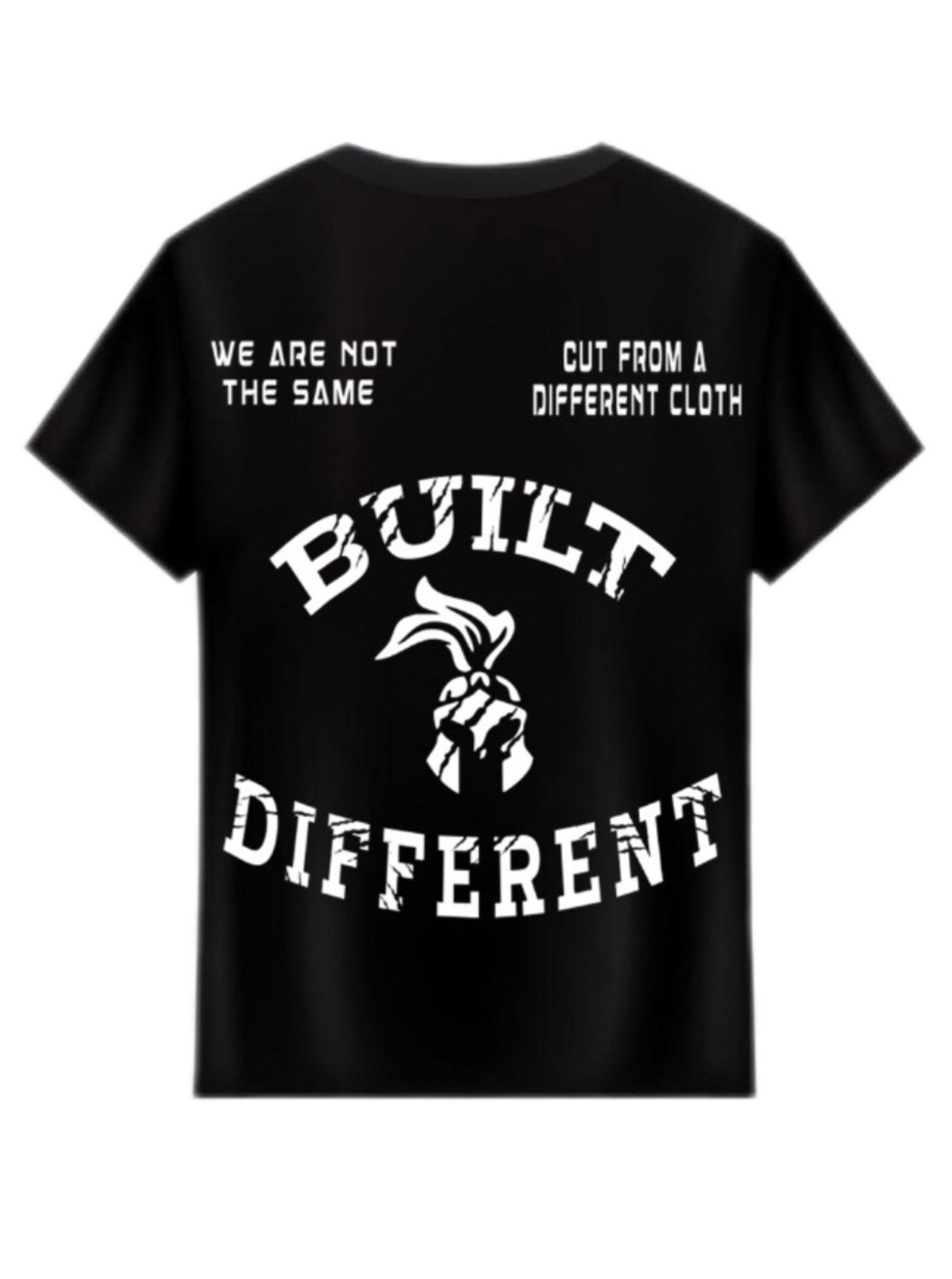 Built Different Lion Tee - Black