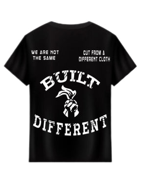 Built Different Lion Tee - Black