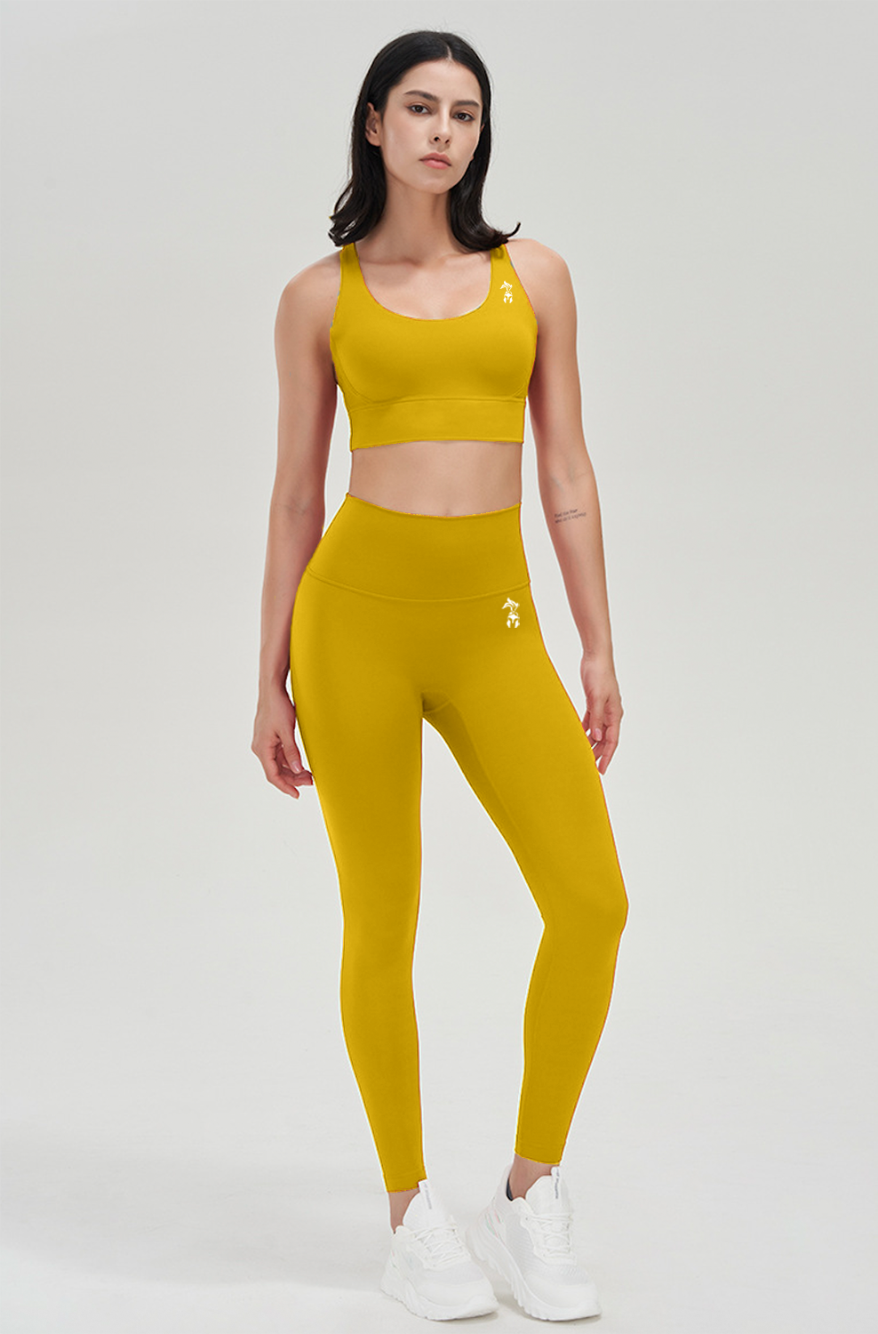 Core Honey Mustard Sports Bra